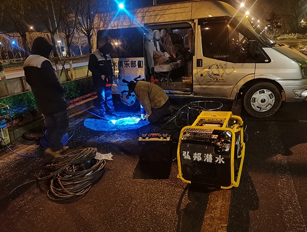 长春进行管道破拆